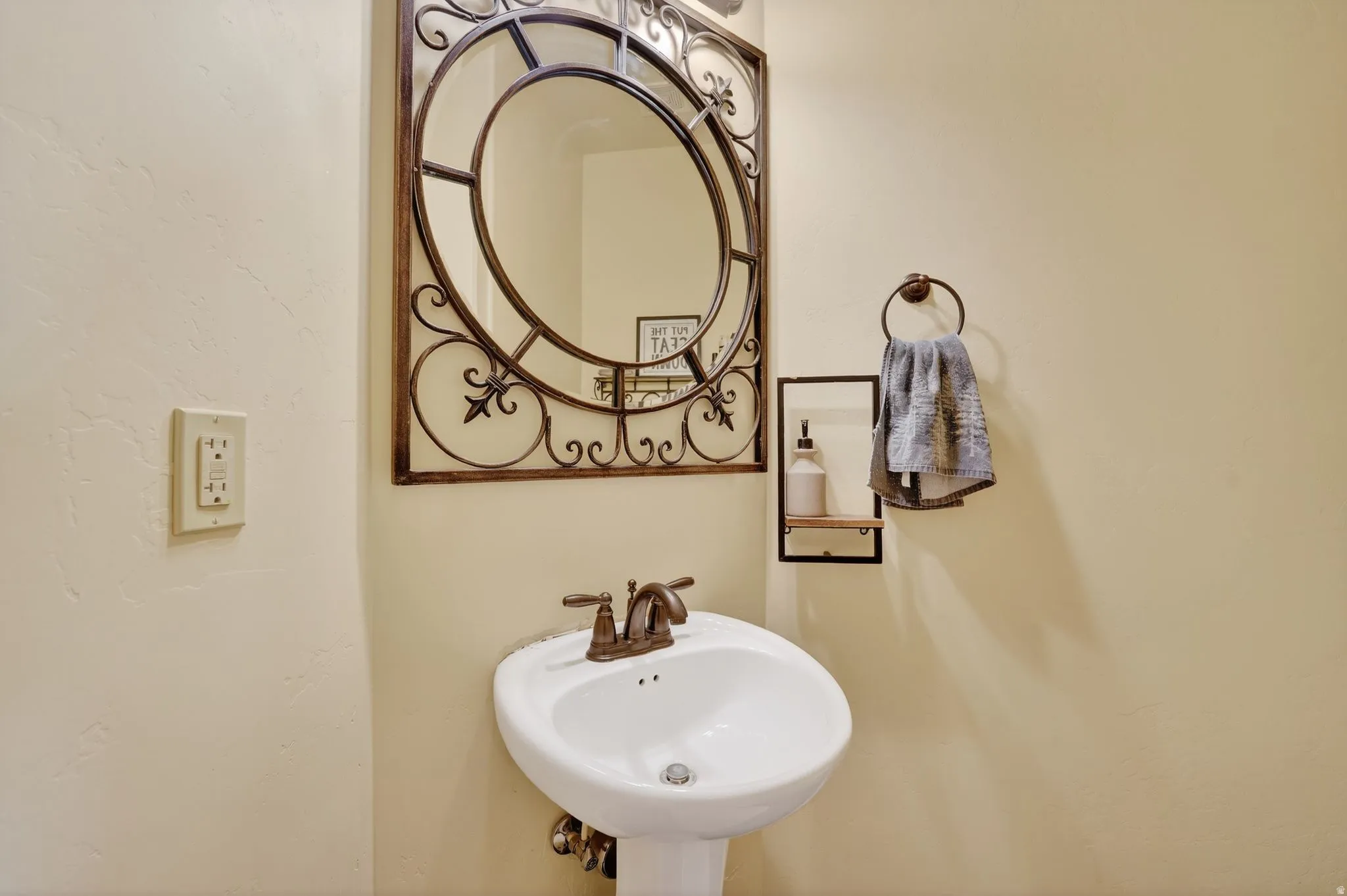 Bathroom featuring a sink
