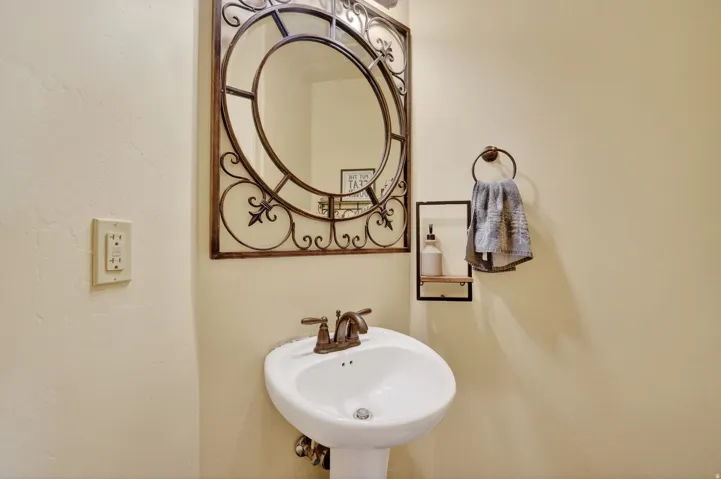 Bathroom featuring a sink