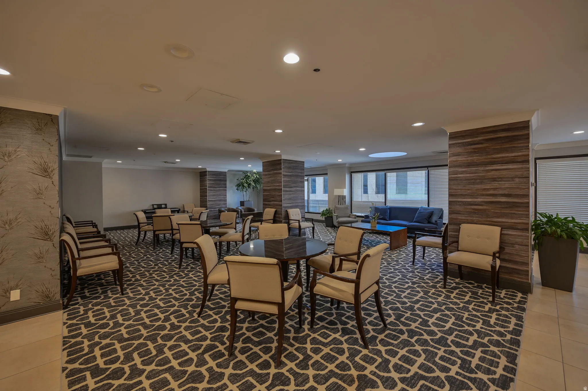 Community gathering room.