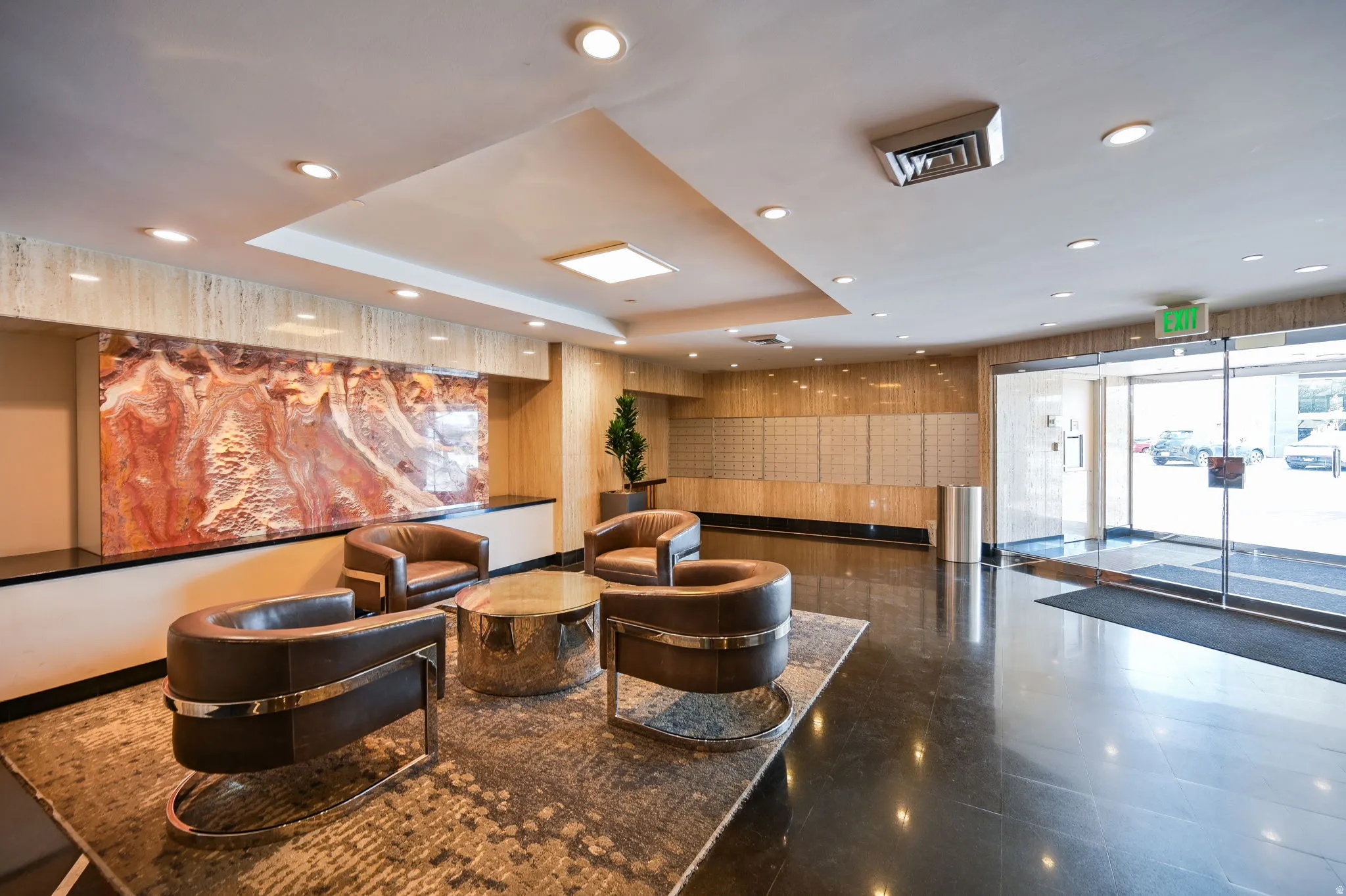 Community lobby in South building.