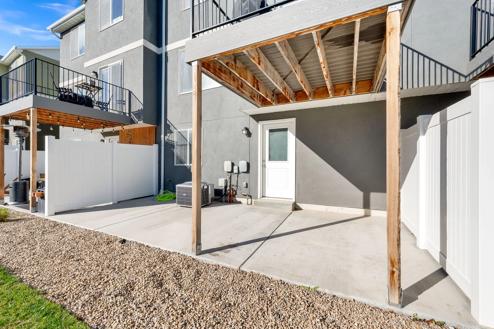 View of patio / terrace with stairway