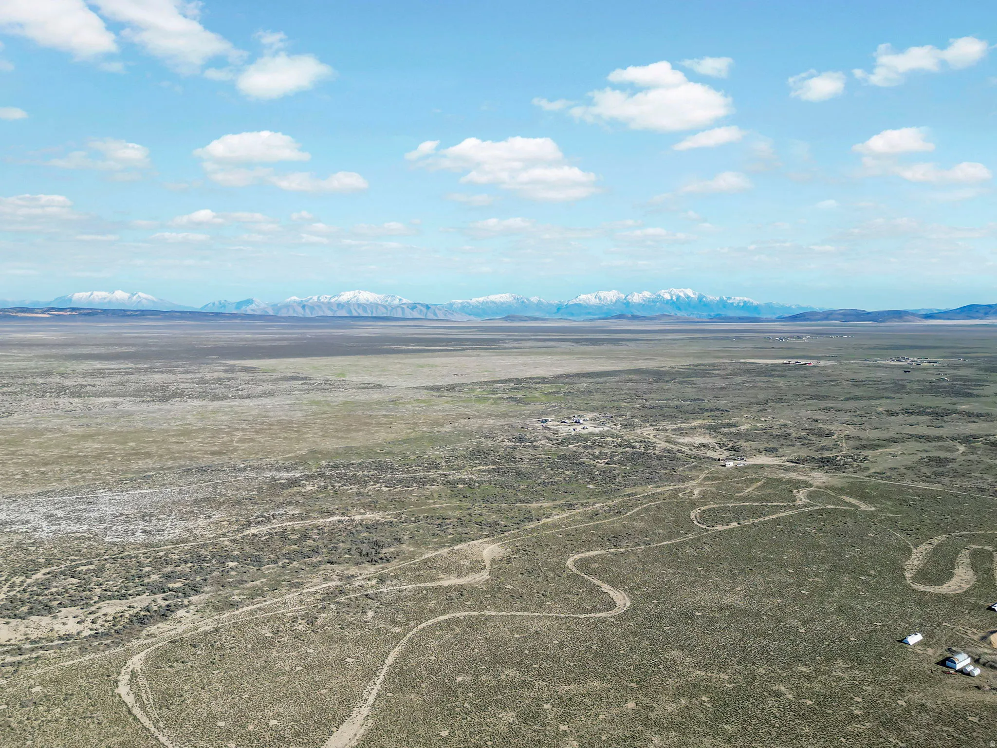 View of rural area with mountains