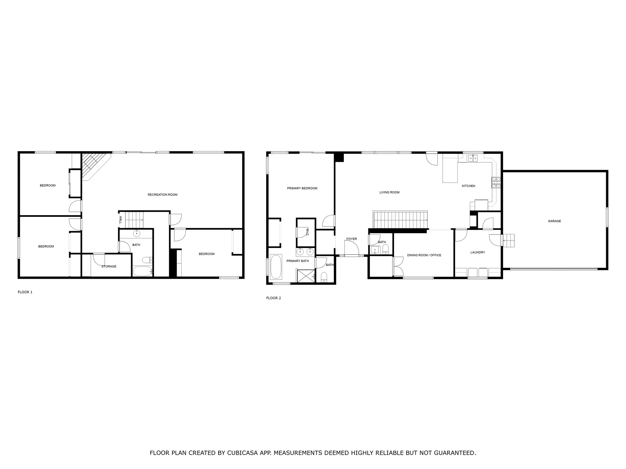 View of room layout