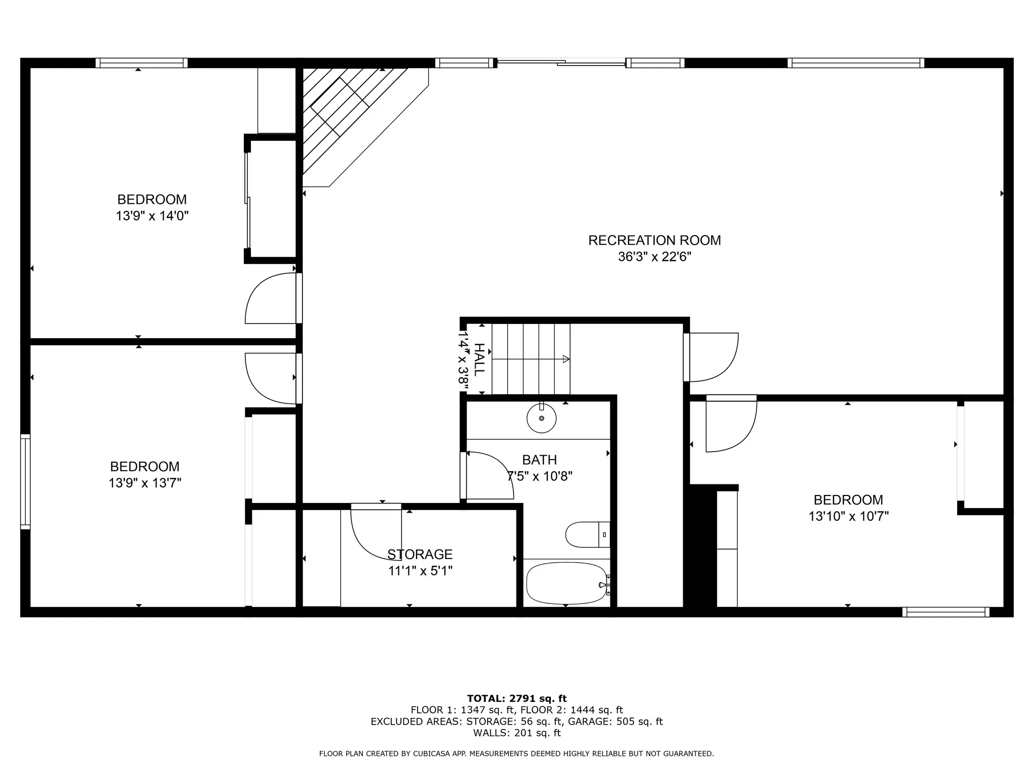 View of home floor plan