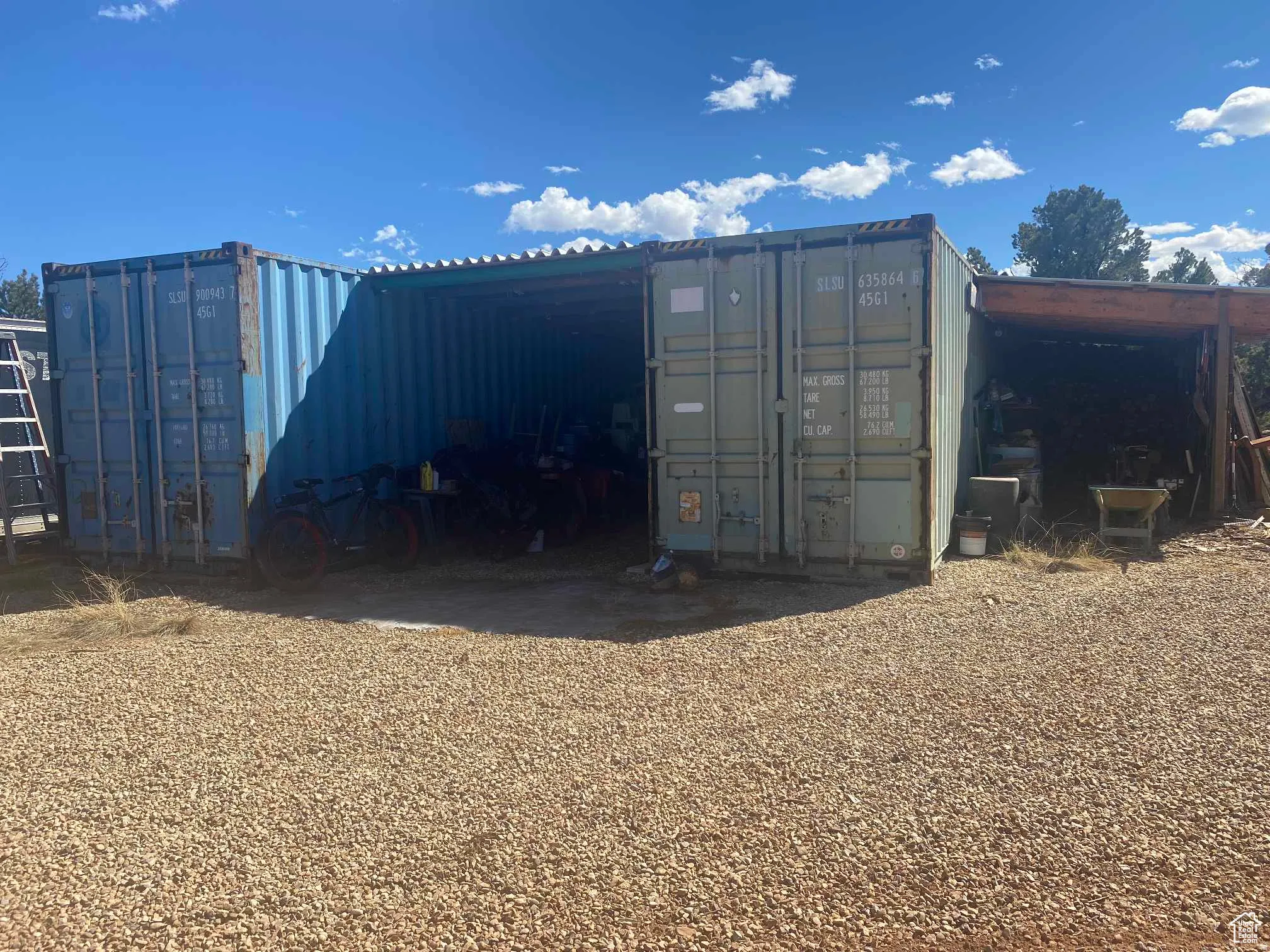 View of outdoor structure