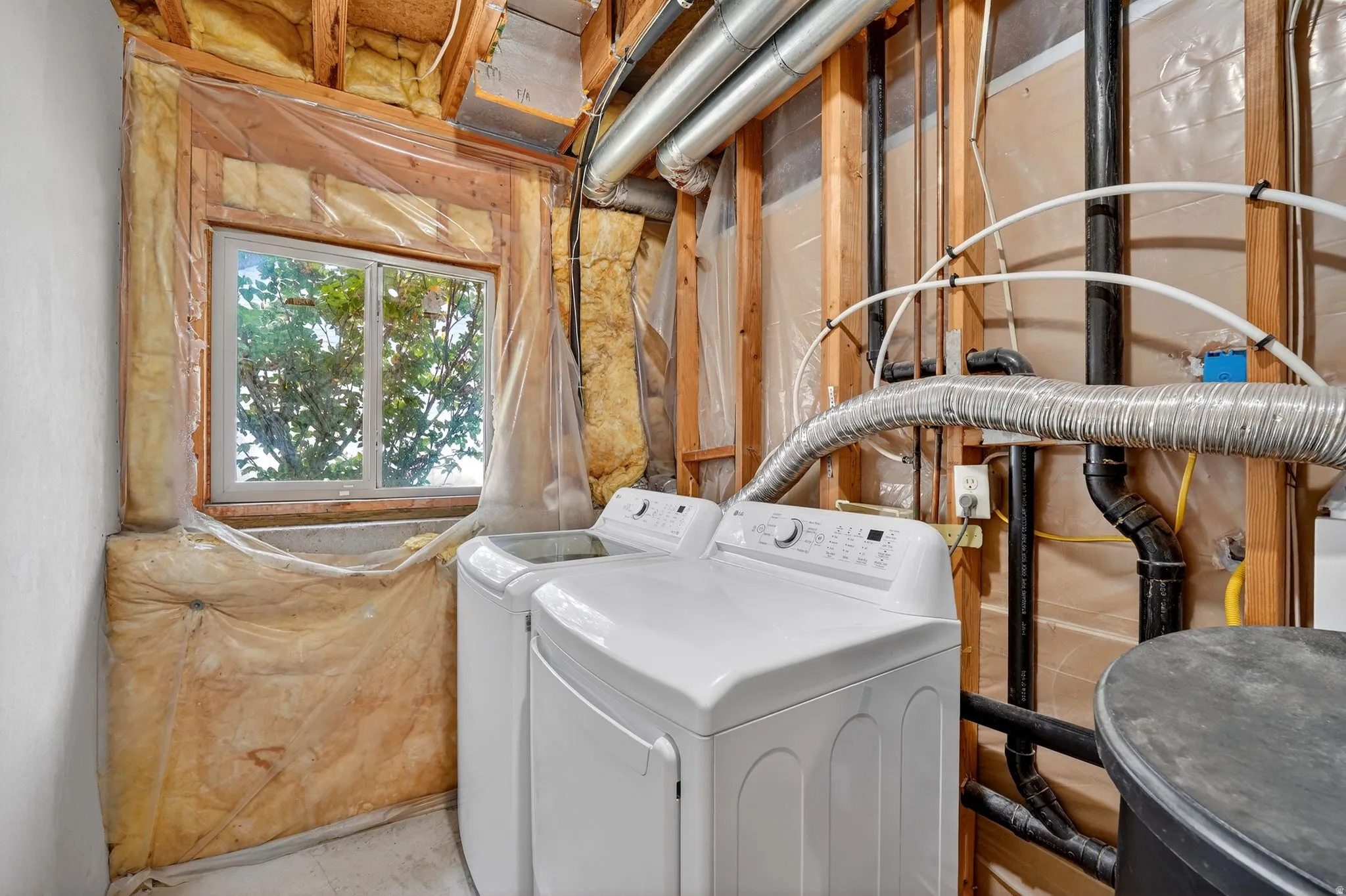 Upper Unit Laundry. Washer and Dryer included