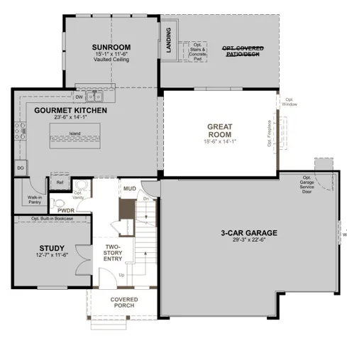 View of home floor plan