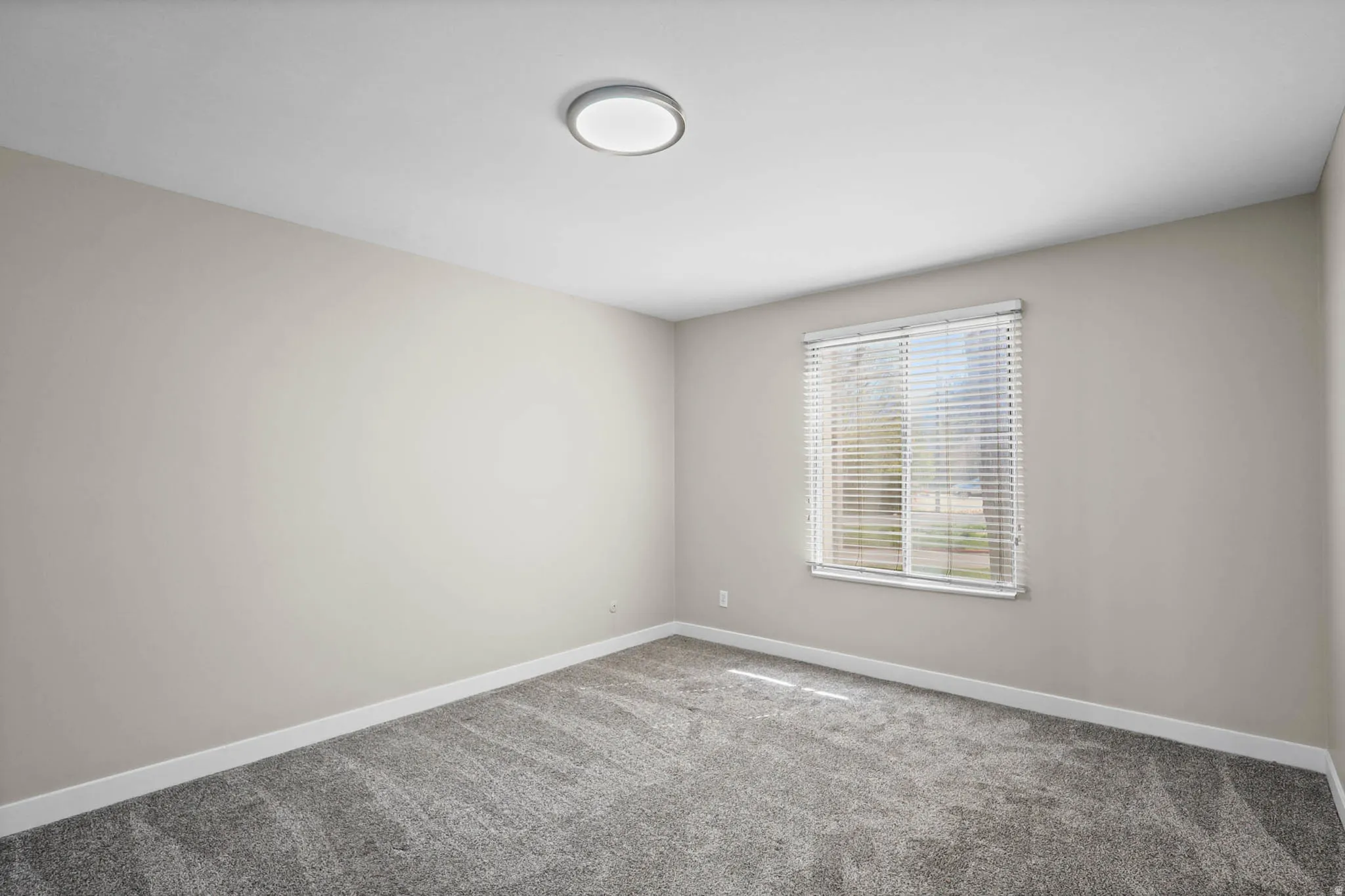 Spare room with baseboards and carpet floors