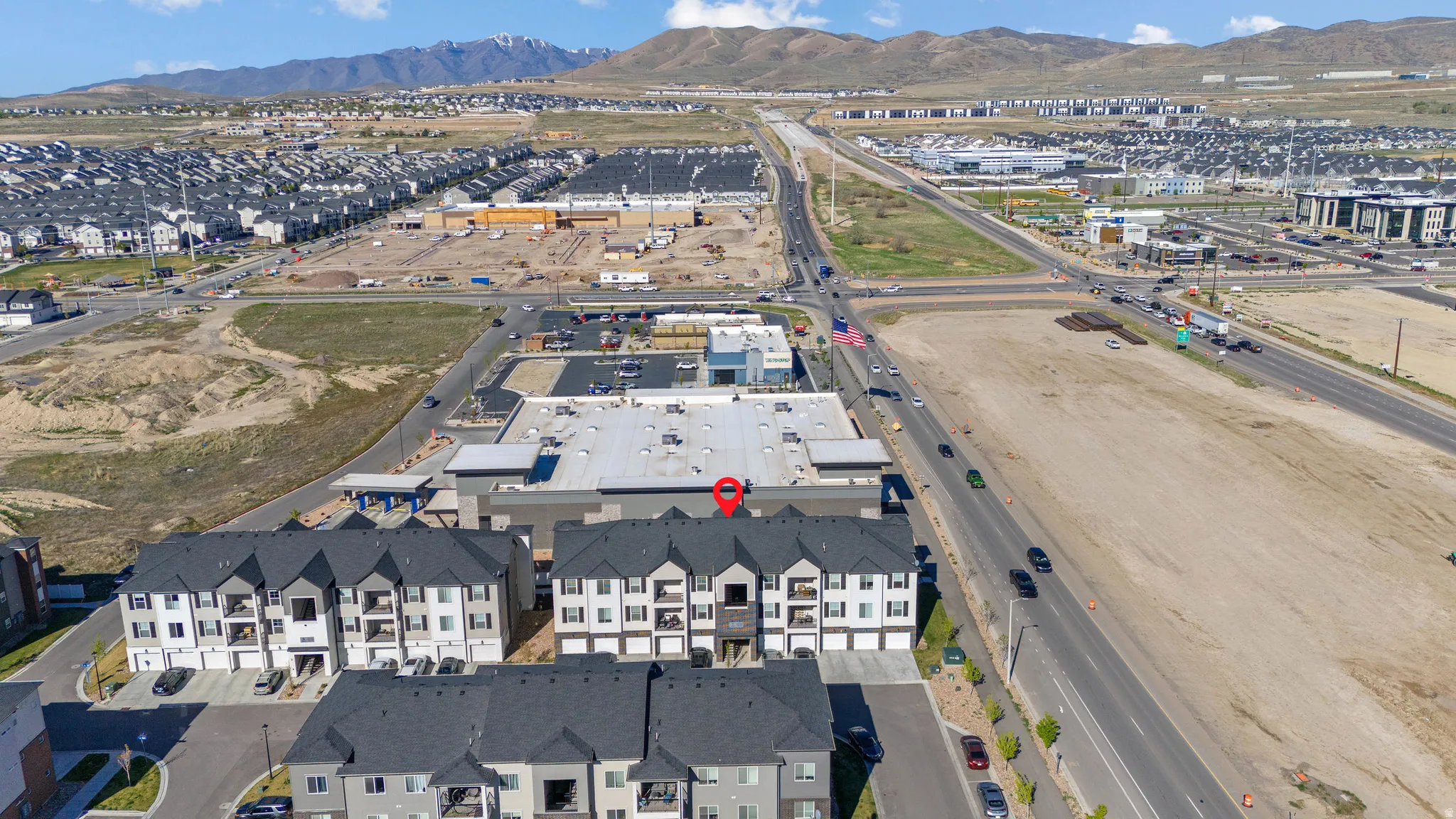 View of property location with mountains