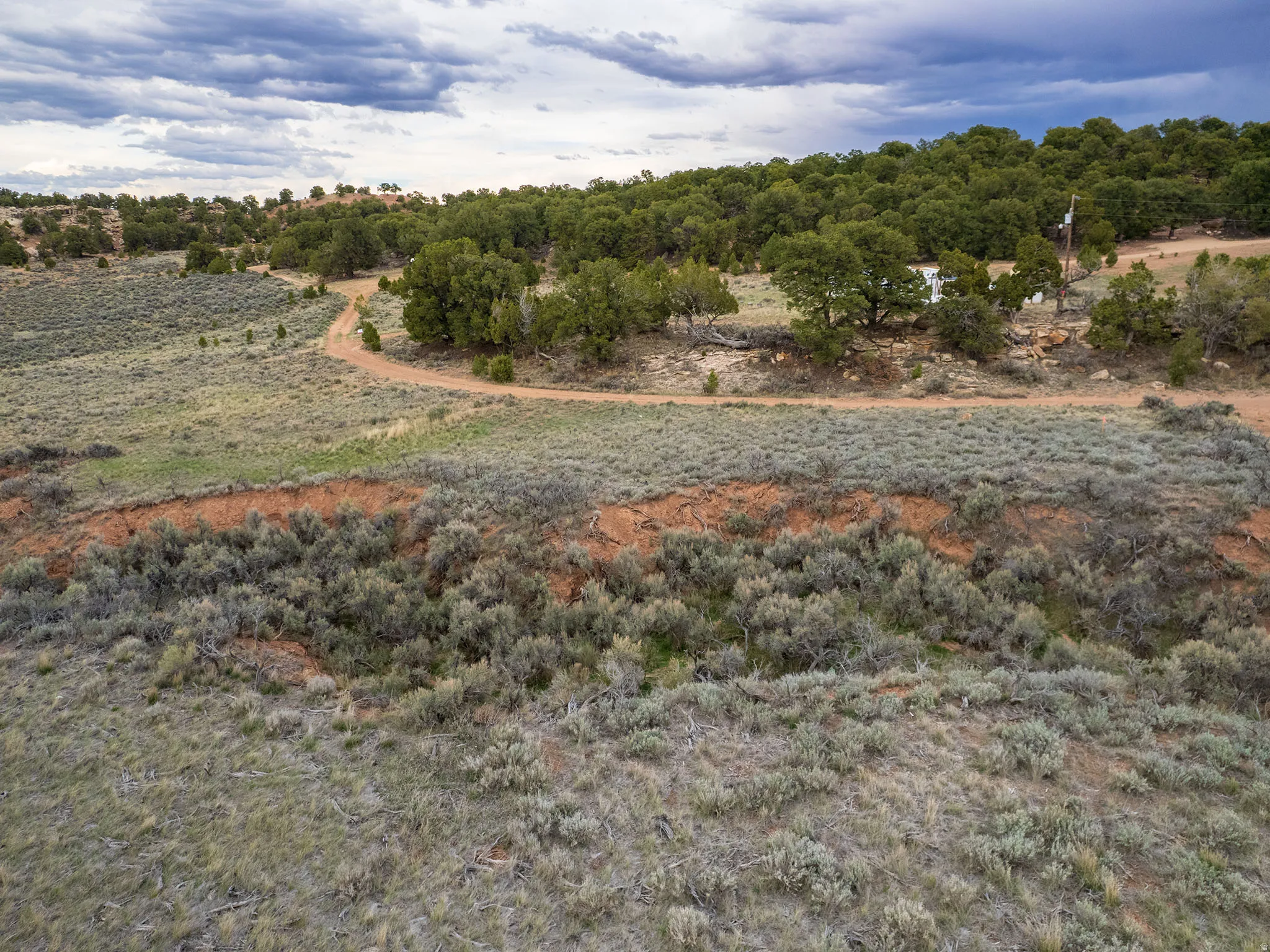 View of local wilderness featuring rural landscape