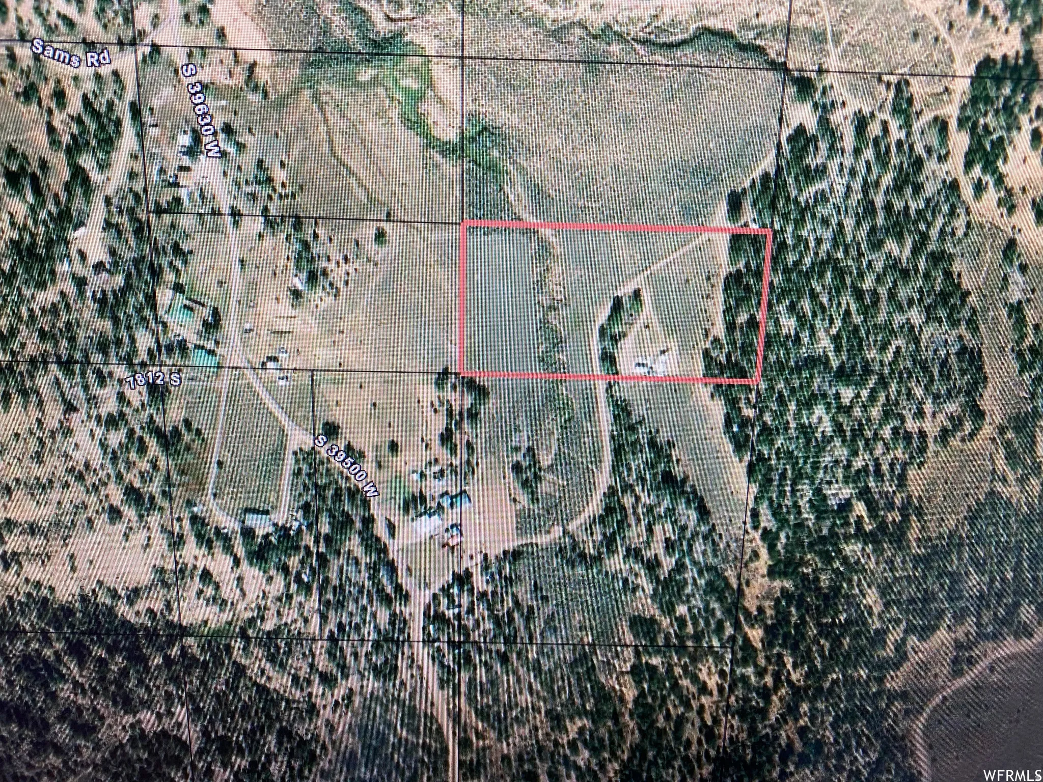 Map / location with property boundaries highlighted