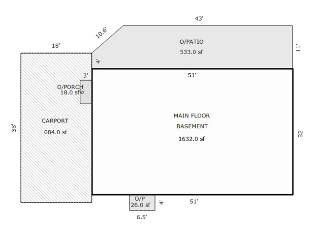 View of property floor plan