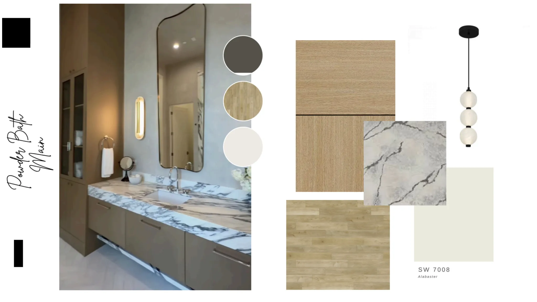 Full bathroom with vanity