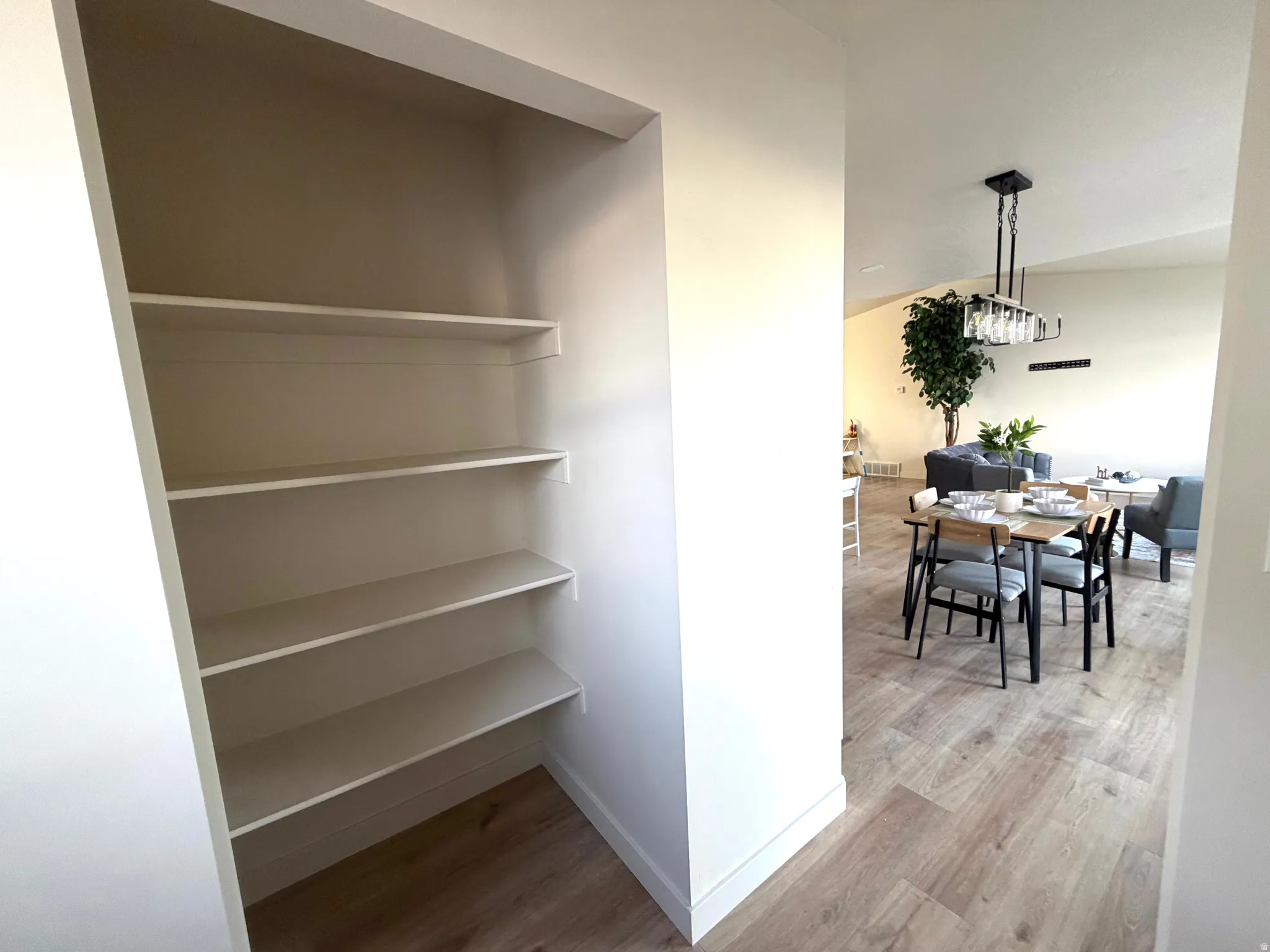 View of closet