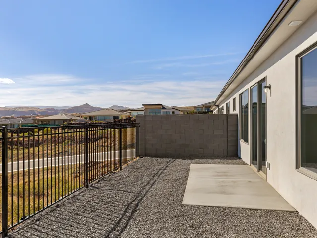 View of patio featuring a residential view