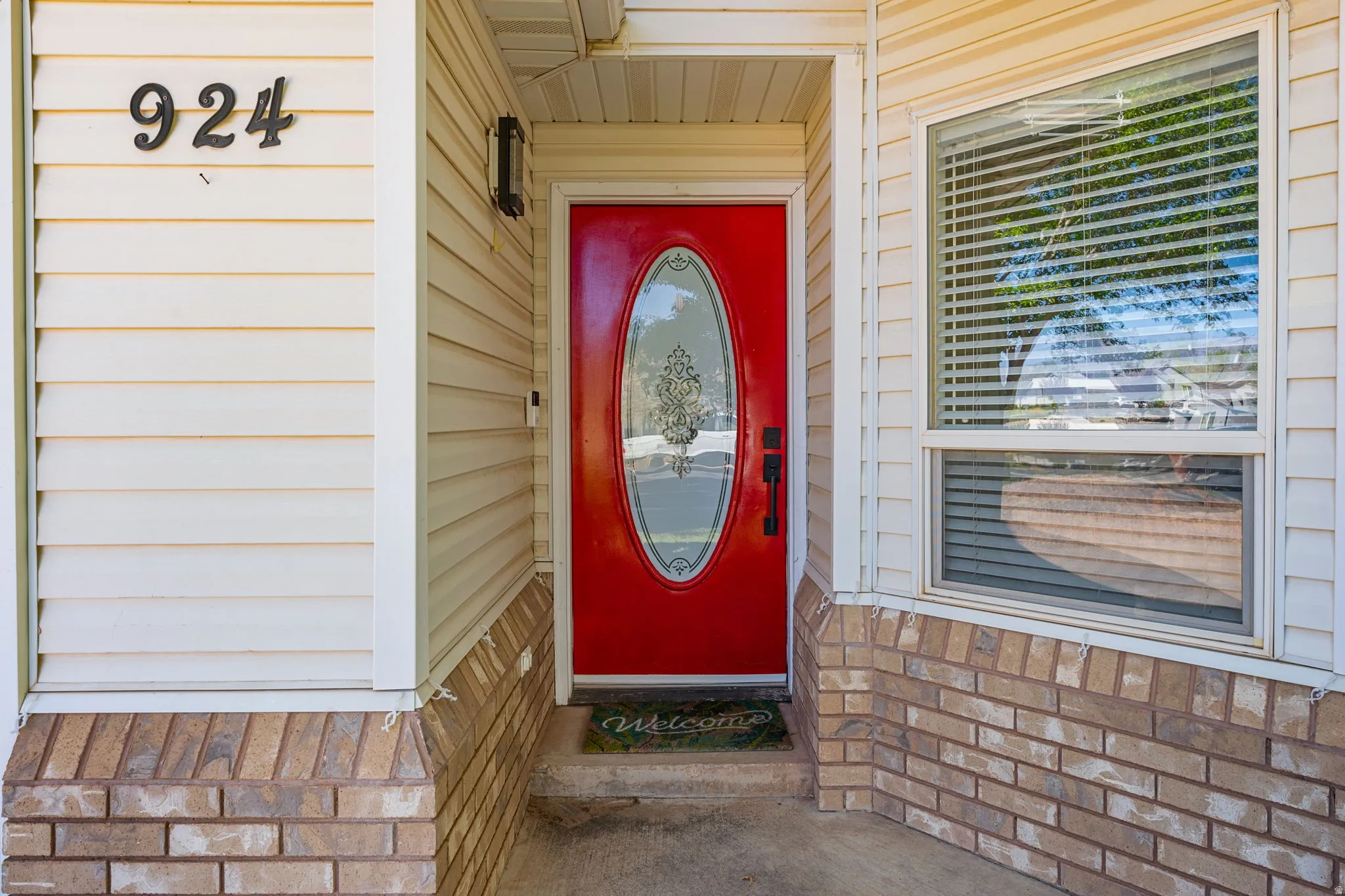 Doorway to property