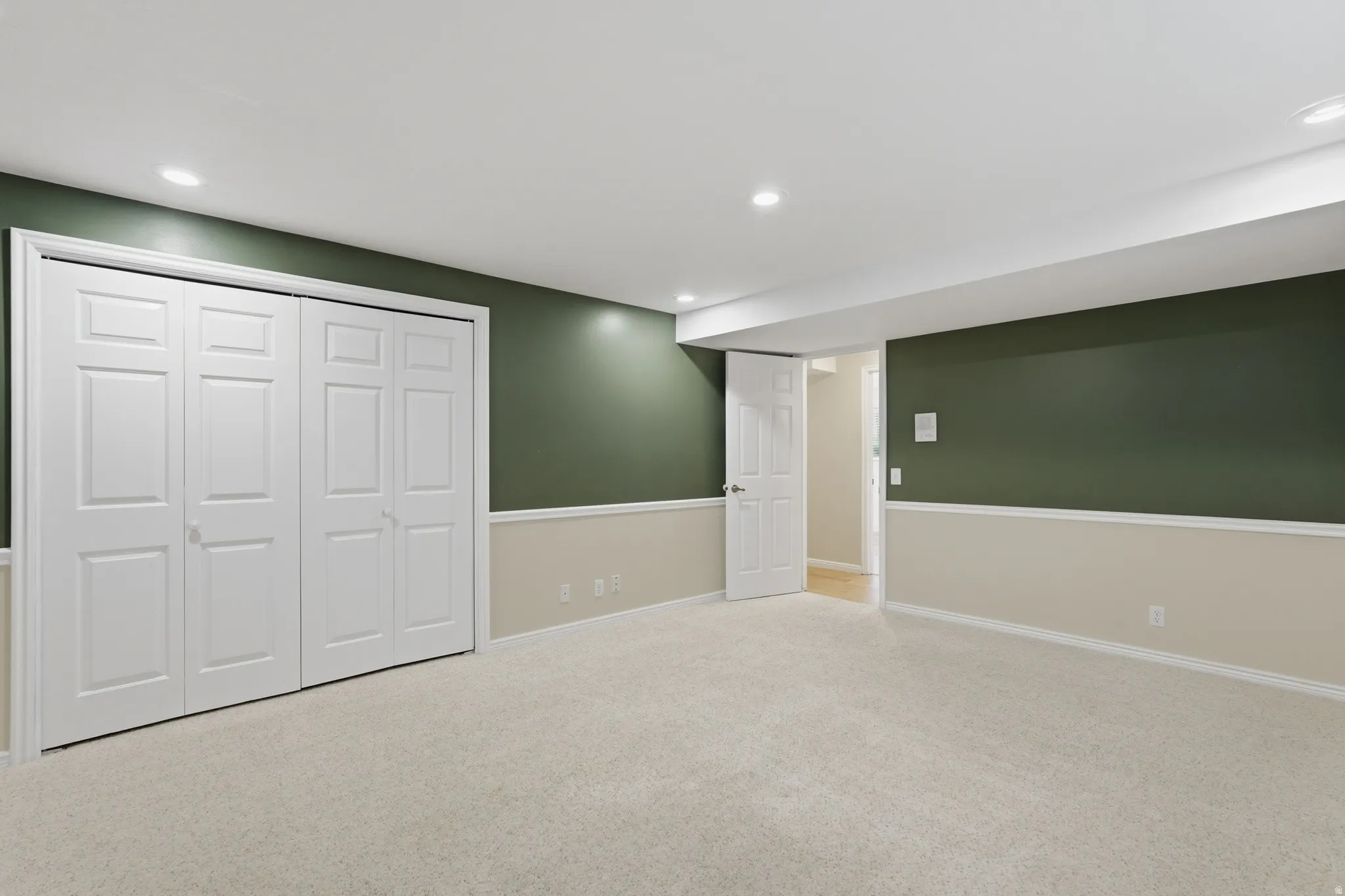 Basement bedroom (possible ADU)