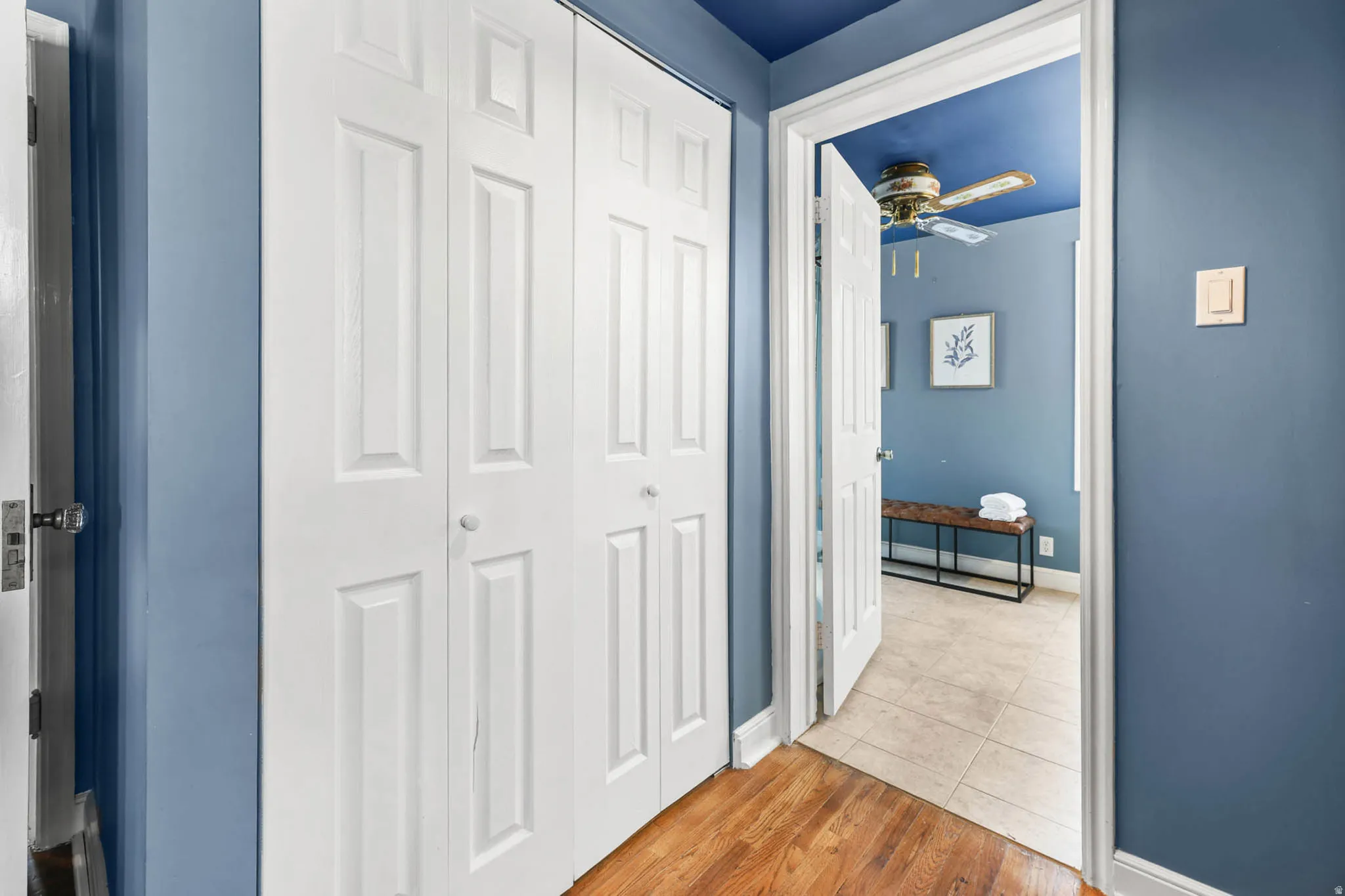 Double Closet in master + extra walk in closet inside of bathroom