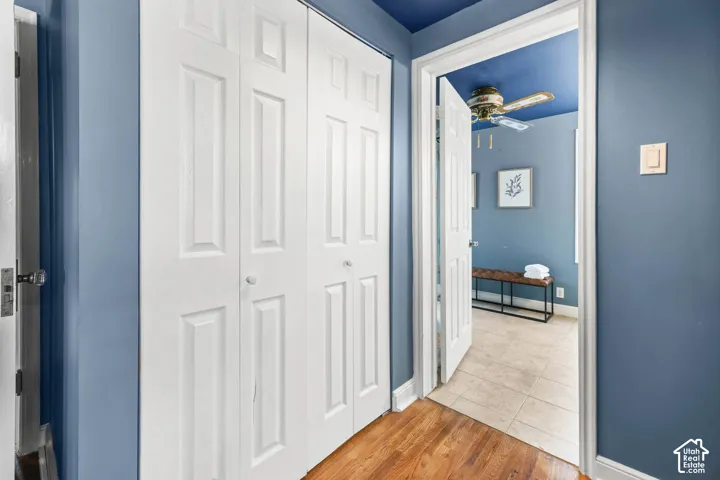 Double Closet in master + extra walk in closet inside of bathroom