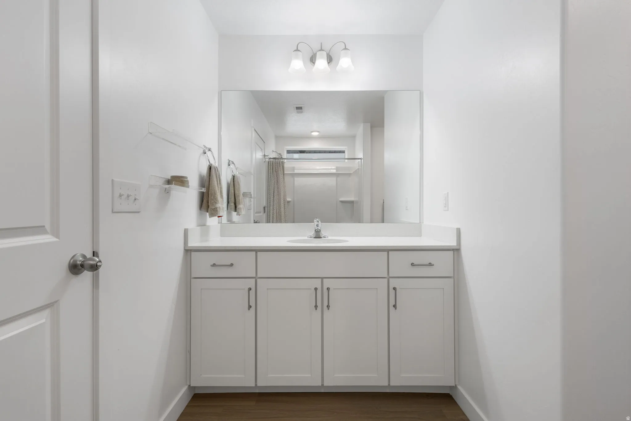 Primary bathroom vanity