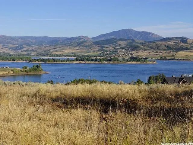 Water view featuring a mountain backdrop