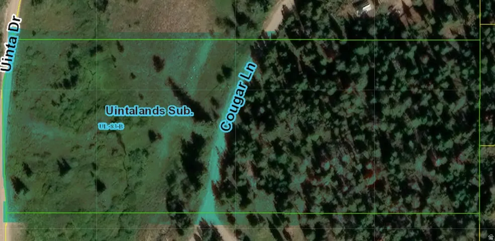 Property Boundary Map. Depicting the designated area of the property and its surrounding roads