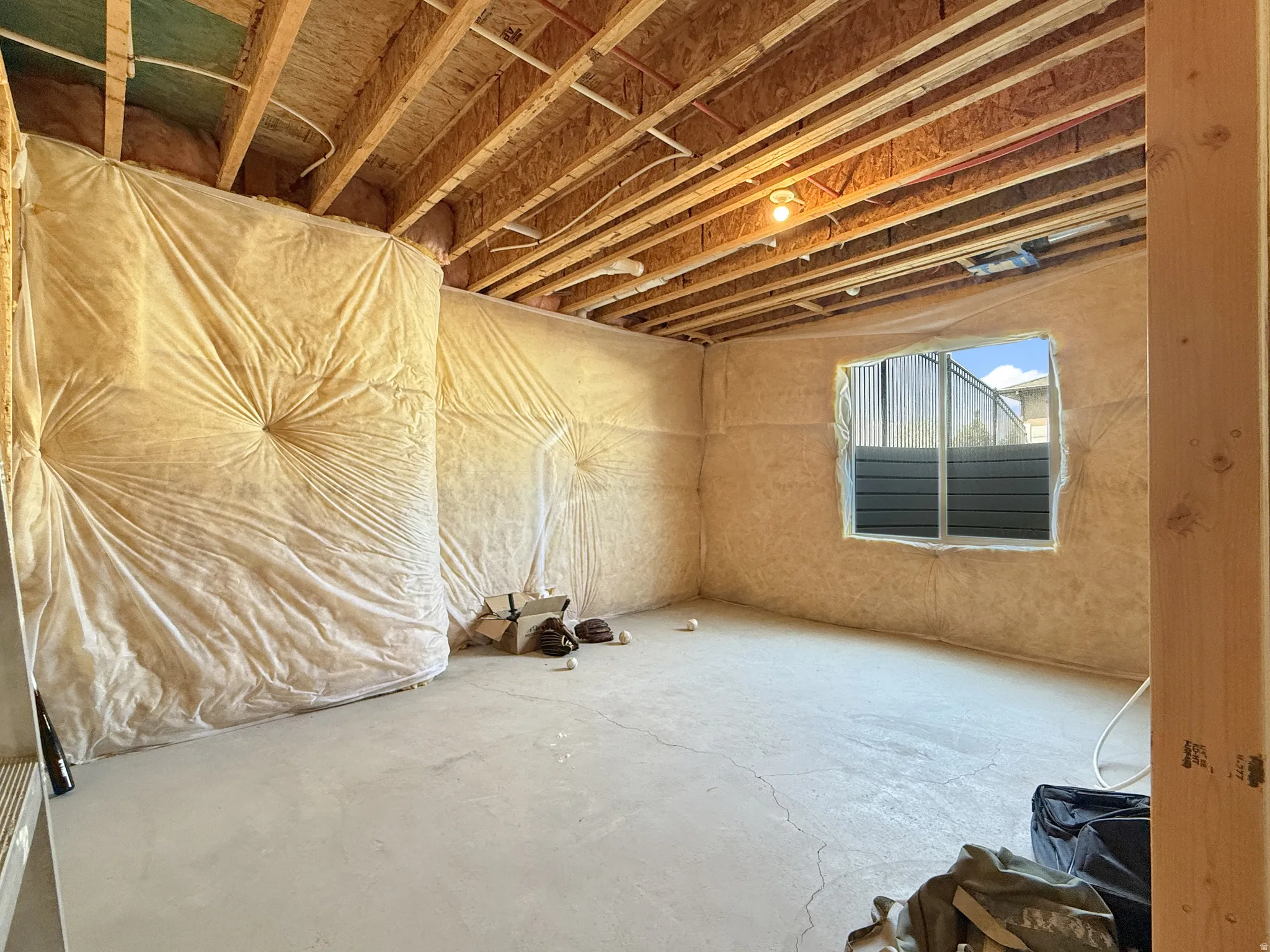 View of basement