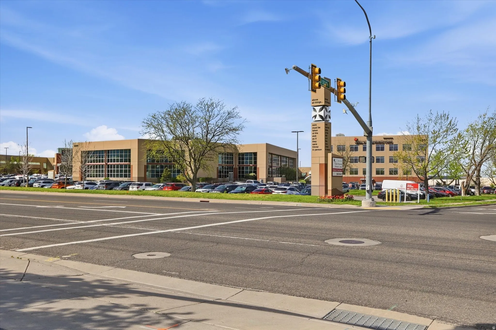 Ogden Regional Medical Center across from community