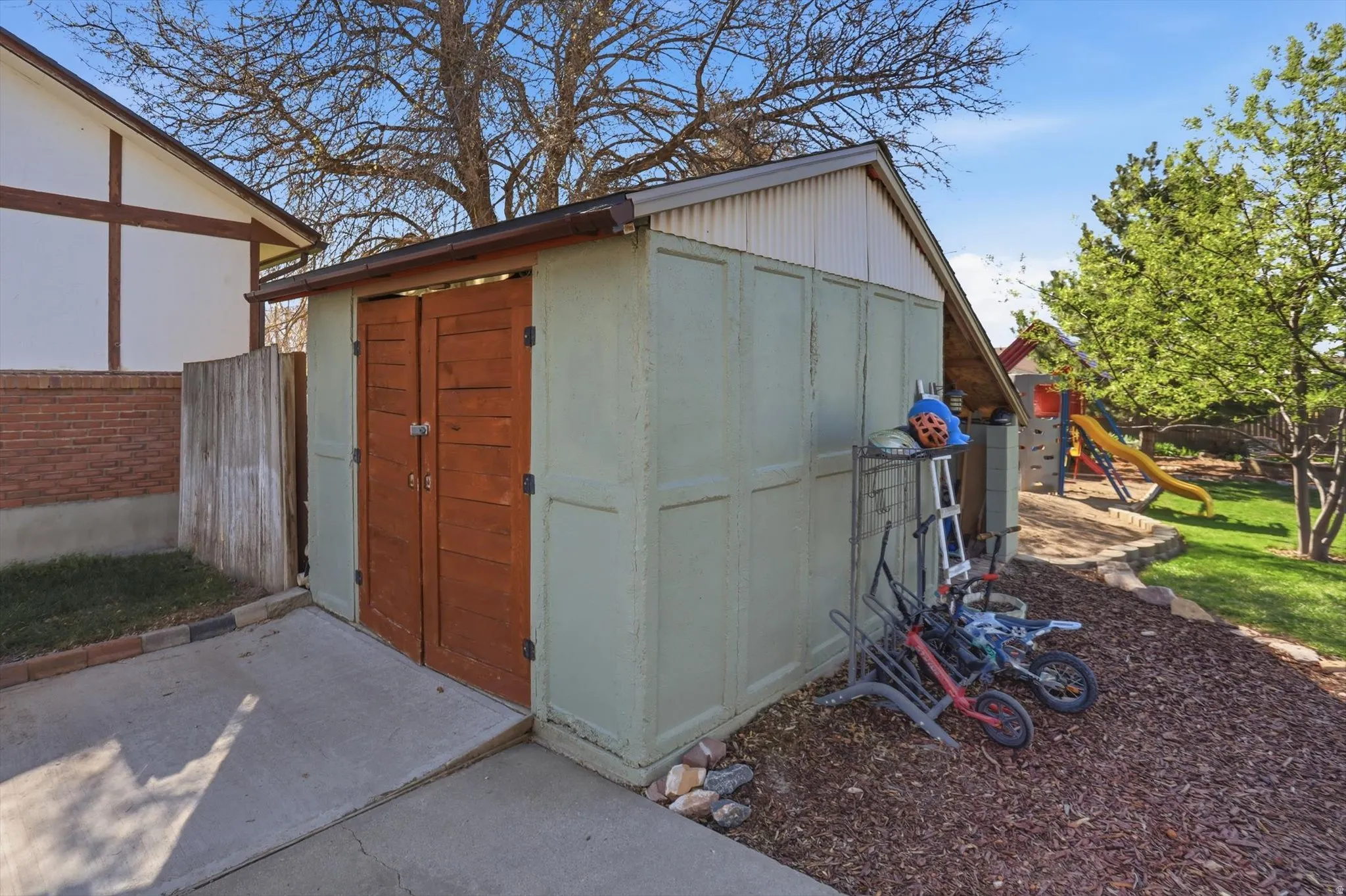 View of shed