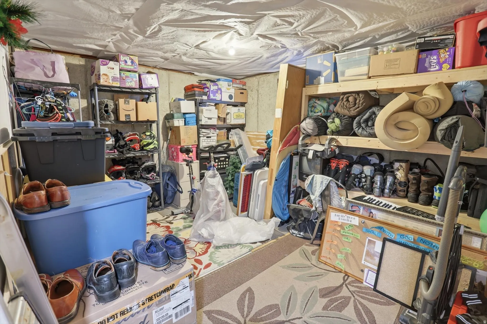 View of storage area