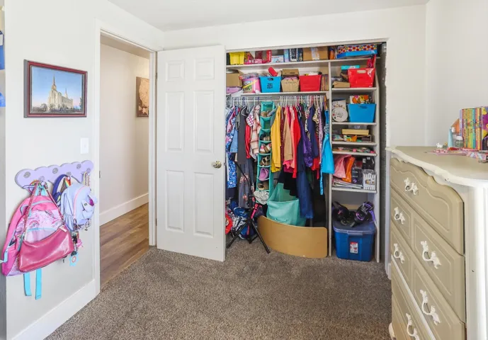 View of closet