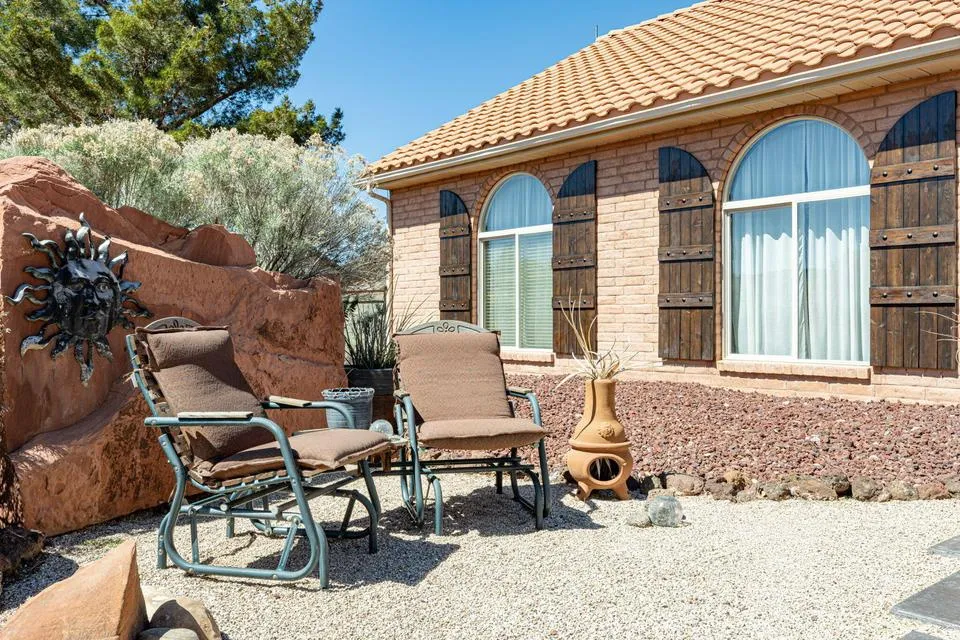 View of patio