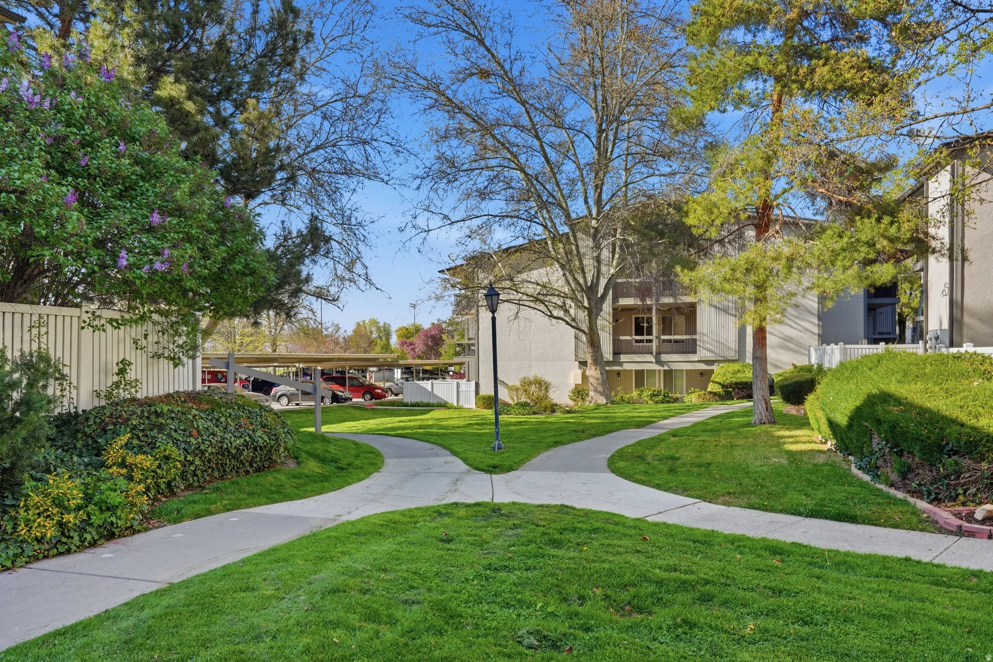 View of community with a balcony