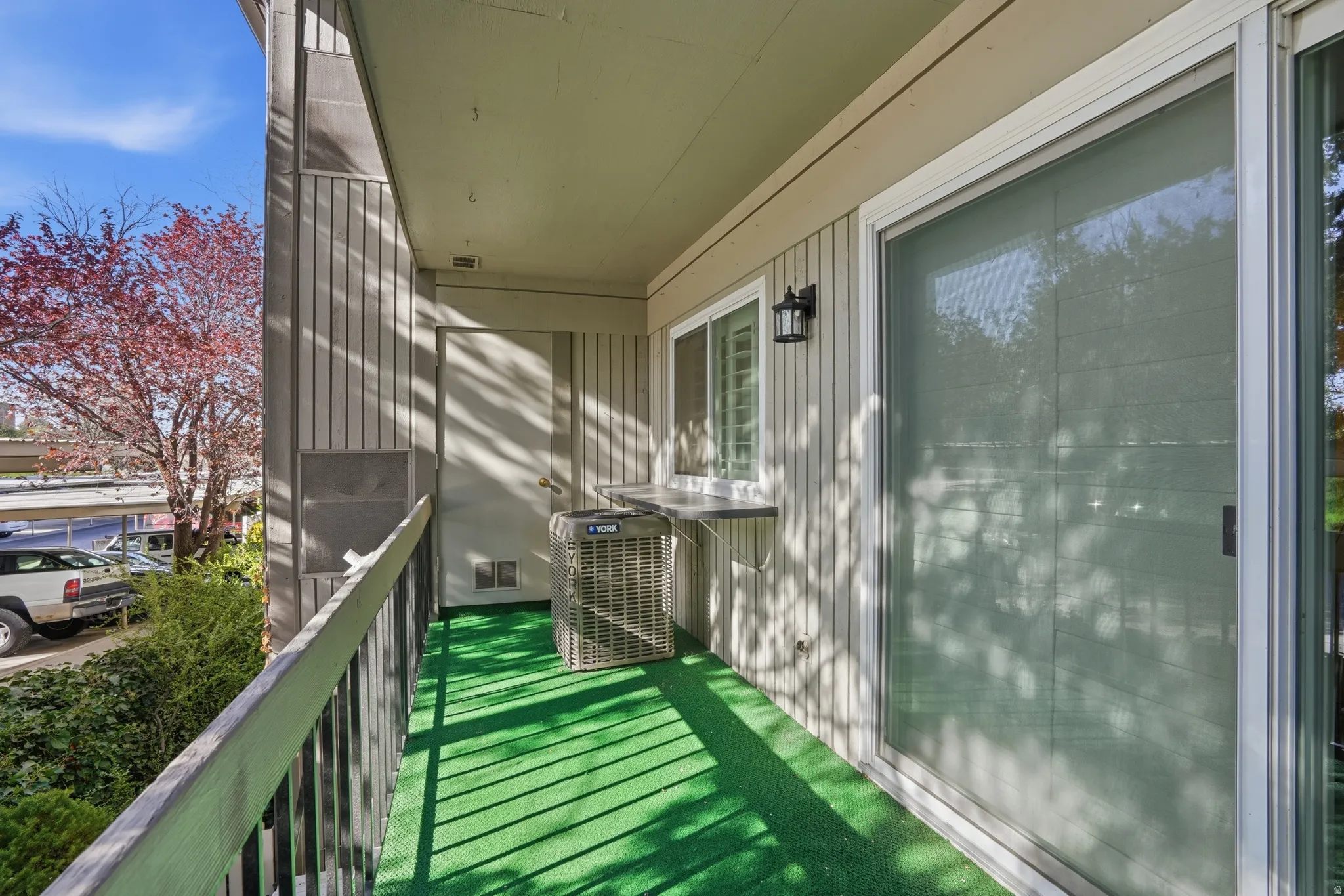 Balcony with a sunroom