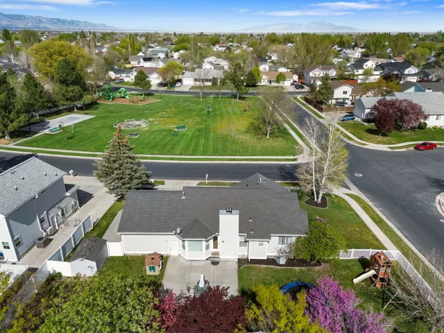Woodland Park directly in front of home