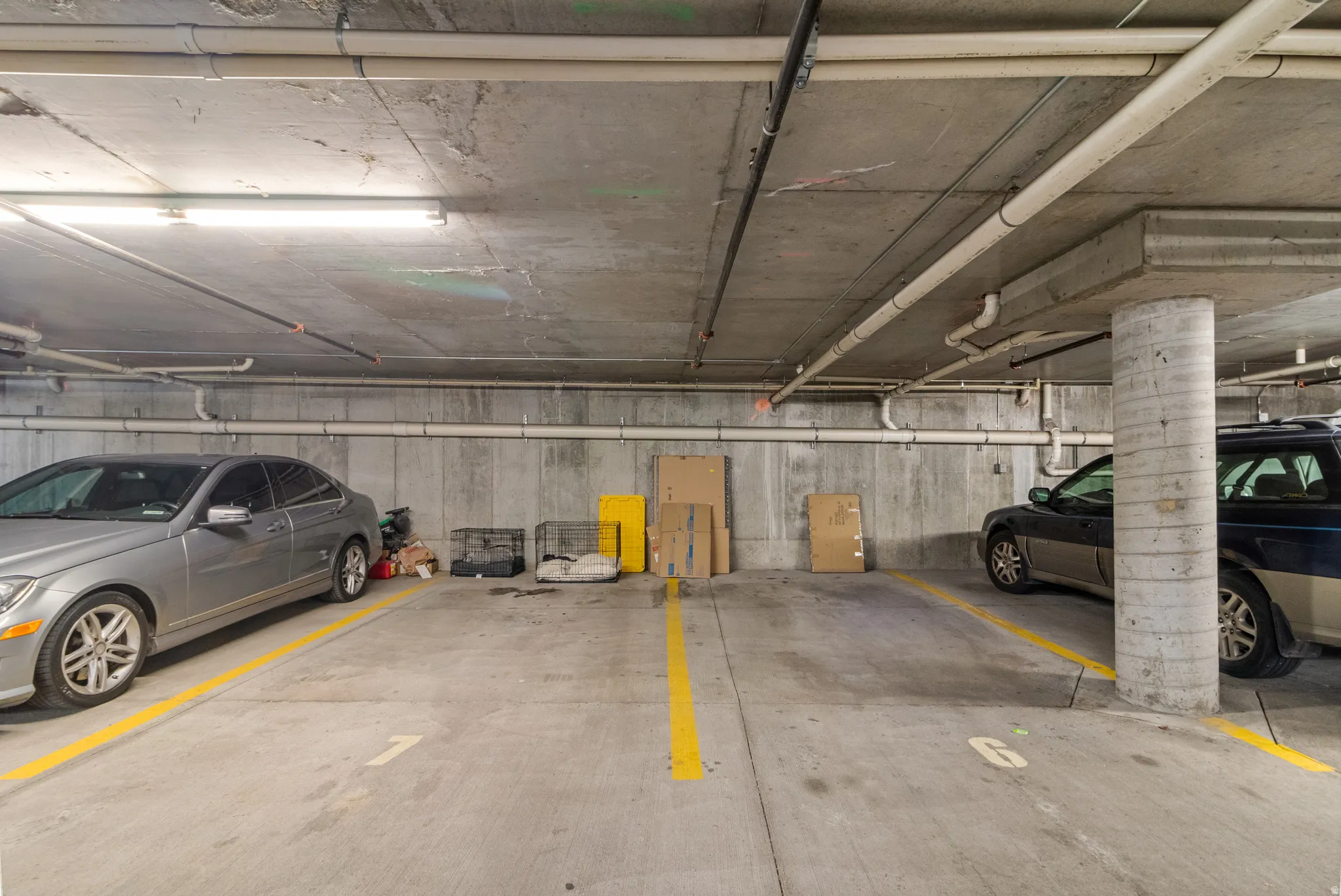 Garage with TWO parking spaces