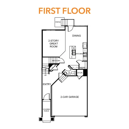 View of floor plan / room layout