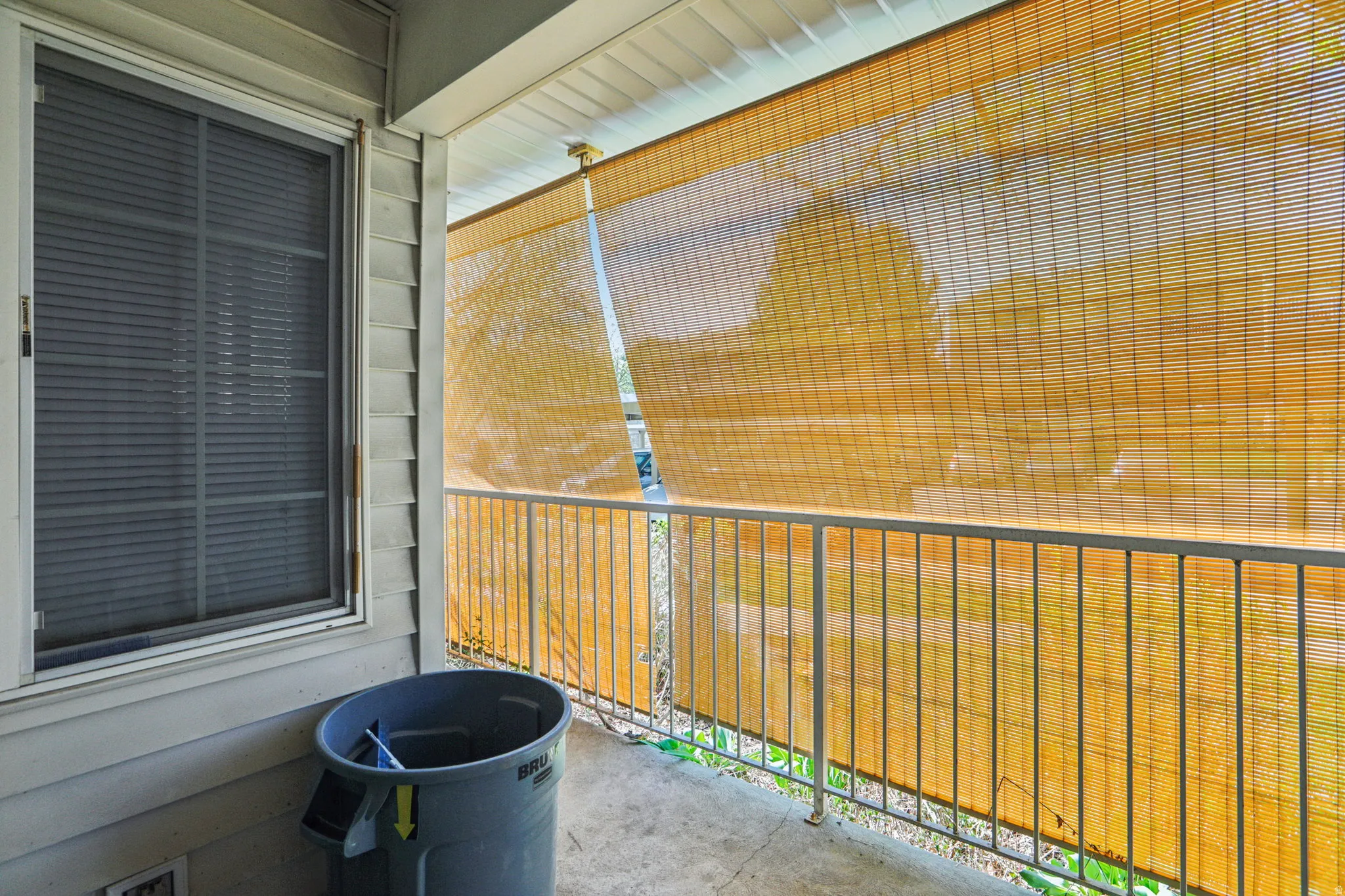 Patio with sun shade