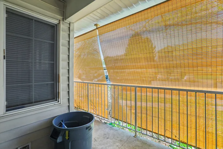 Patio with sun shade