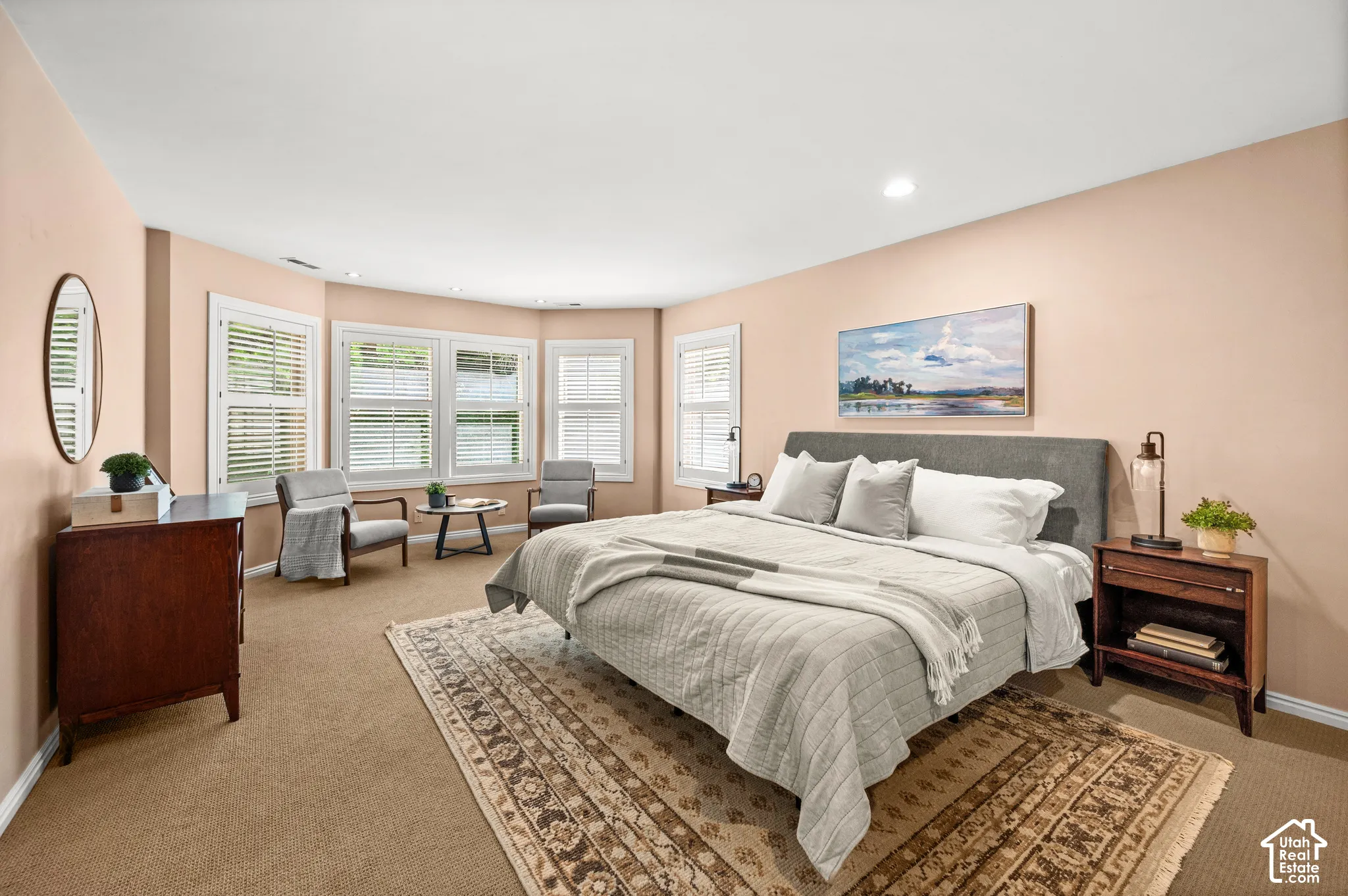 Large primary bedroom