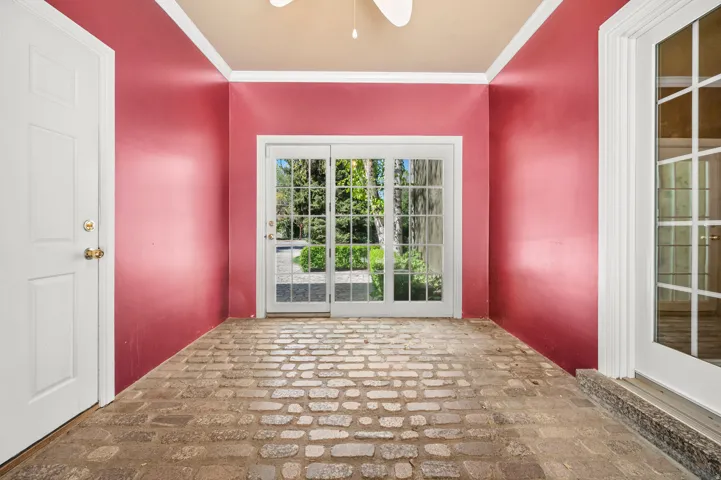 Garage entrance