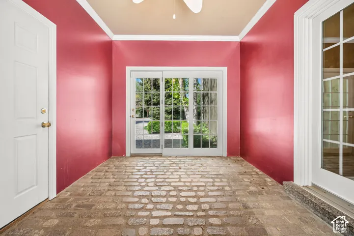 Garage entrance