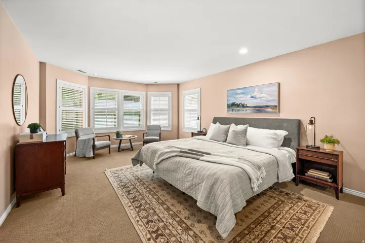 Large primary bedroom