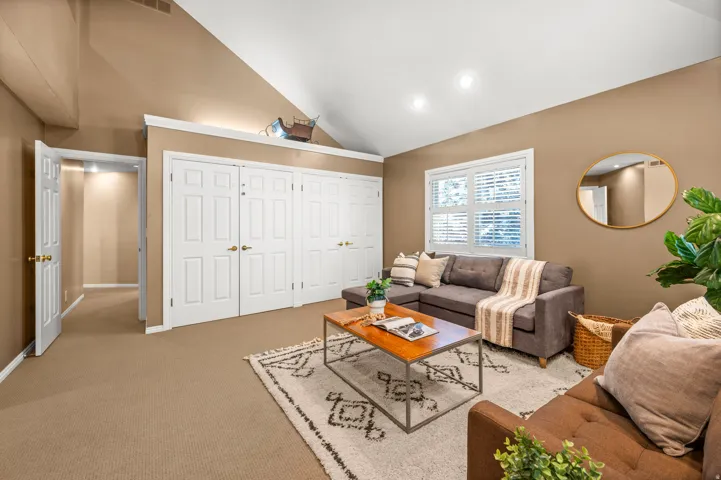 Large bedroom, playroom or family room.