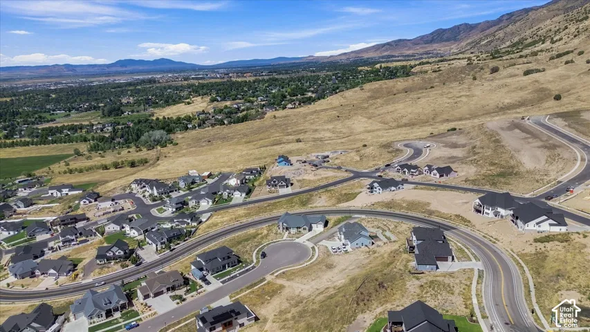 New construction community with paved streets and established homes