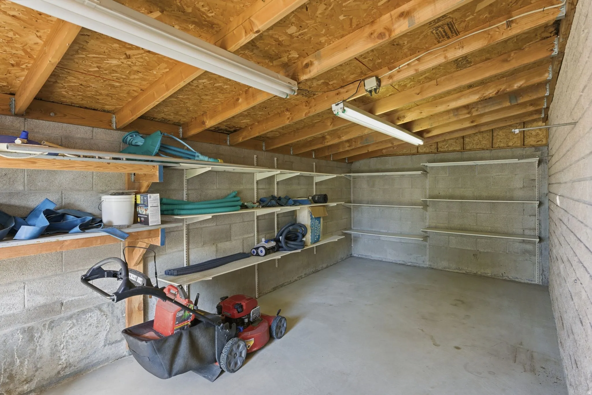View of storage area