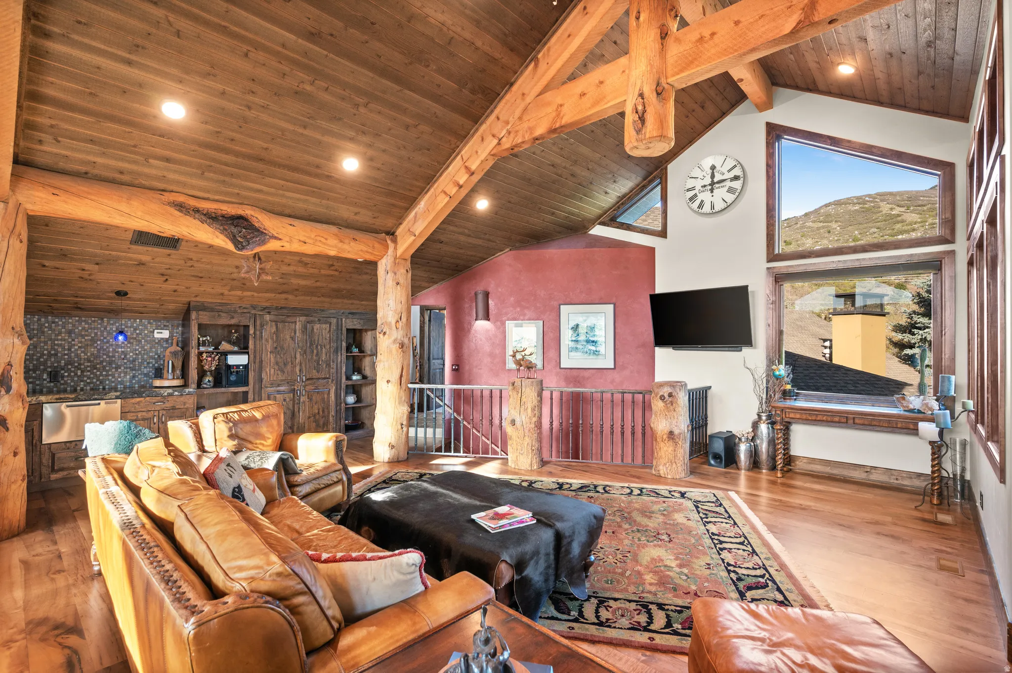 second floor open living space