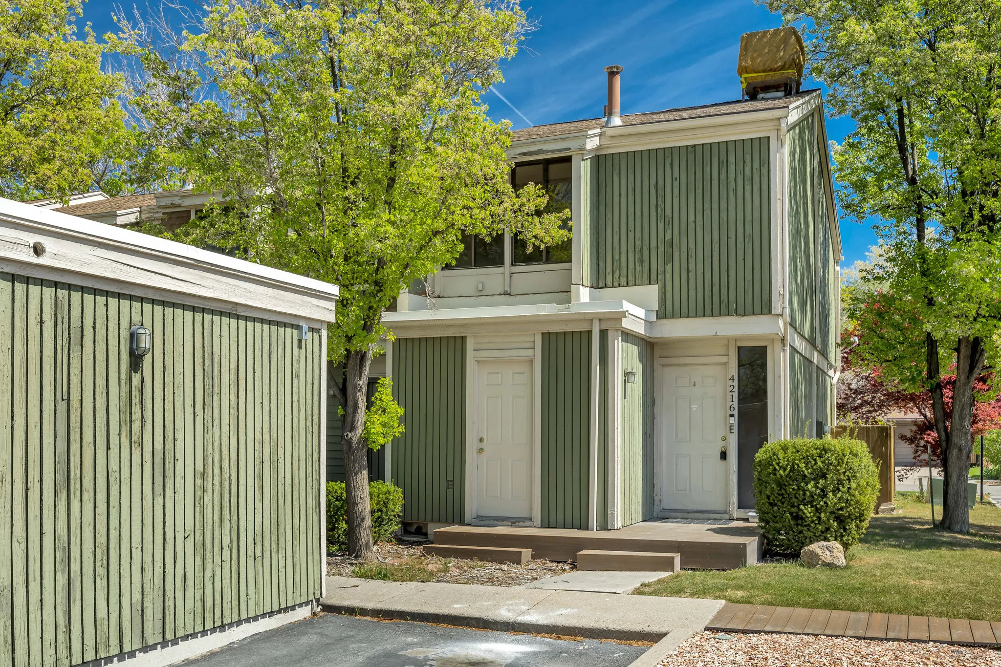 View of front of house