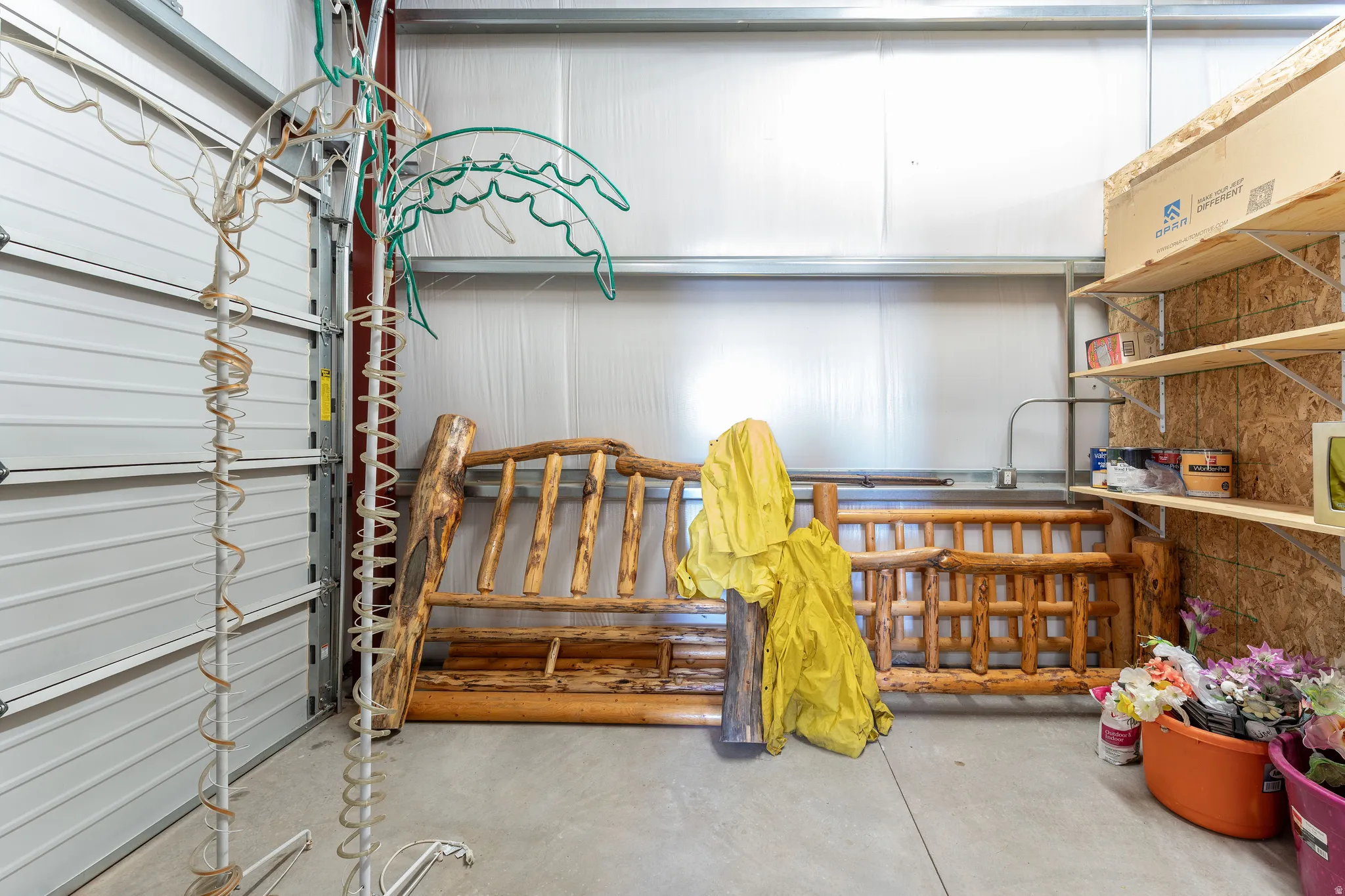 Another area to park your toys in the shop