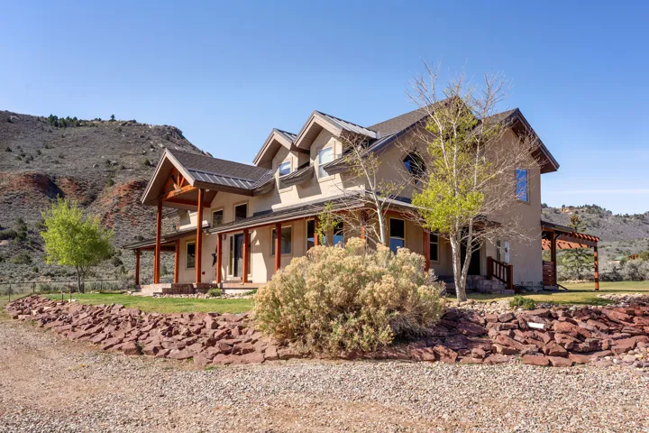View of front of home, front wrap around covered porch